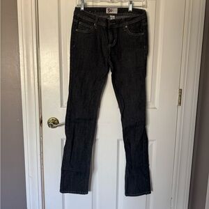 SO Women's Dark Straight Leg Jeans